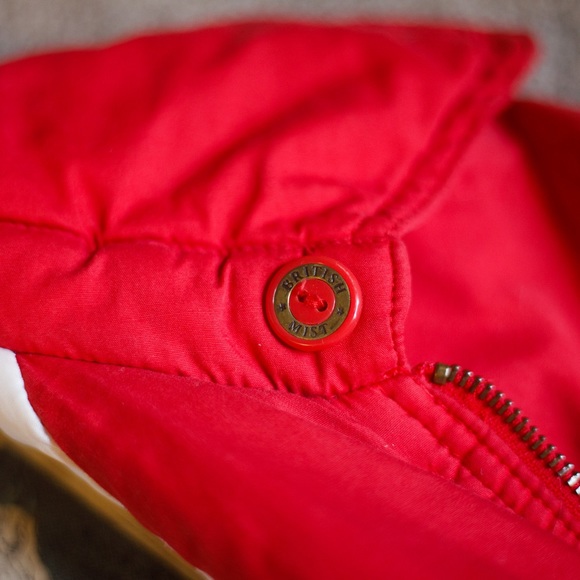 Vintage Red Iditarod Expedition sleddog coat, size Medium, British mist brand? - Picture 8 of 8